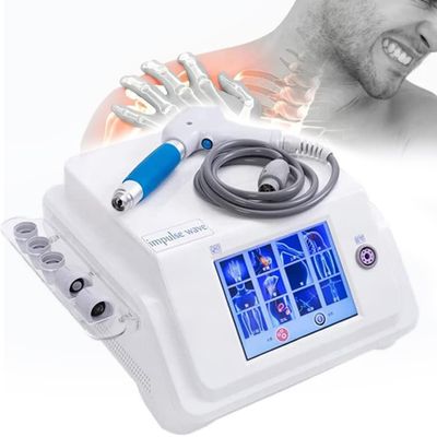 AityBuy Pain Relief Massager,Extracorporeal Shockwave Therapy Machine For Sports Injuries And Back Waist Pain,Shockwave Physiotherapy Instrument With 5 Massage Head