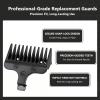 8 Piece Limit Combs Set - Compatible with Wahl 40mm Detachable T-Blade Trimmer Models, 8 Precision Replacement Guard Attachments (1/16" to 1/2") view 2