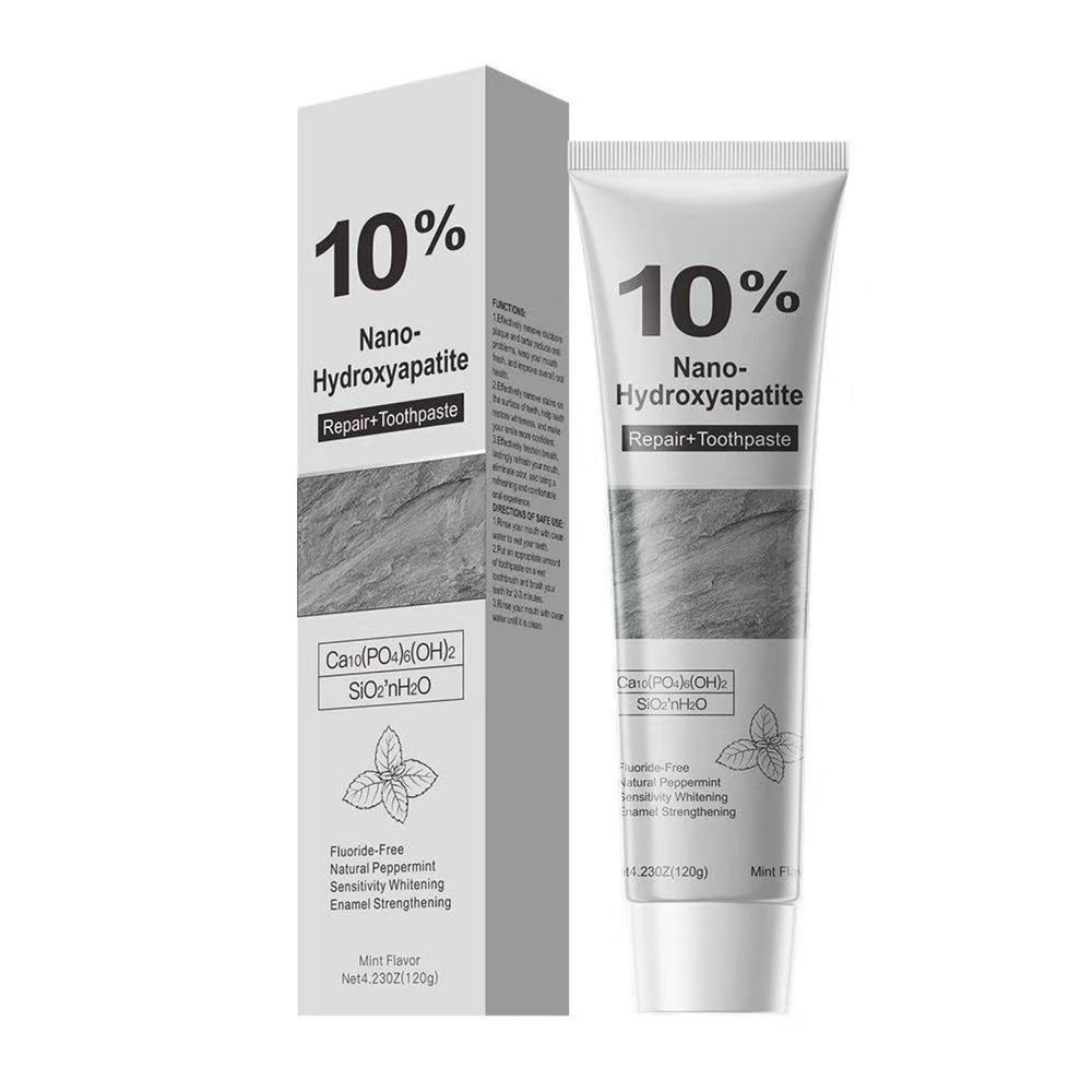 10% Nano-Hydroxyapatite Toothpaste, Natural Remineralizing, Strengthening & Protecting Tooth Enamel, Safe Protection Fresh Breath (1)