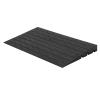 24"x42"x2.5" Rubber Threshold Ramp, 2.5" Rise Portable Wheelchair Ramp, 2500LBS Capacity for Wheelchairs, Stairs Steps Home Pets Doorways, with 3 Channels Cord Cover view 1