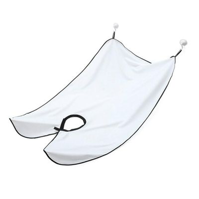 Aboiled 1PCS-Shaving Apron,Beard Hair Catcher for Men Shaving&Trimming Beard Cape Grooming Cloth Waterproof with Suction Cup B Easy Install