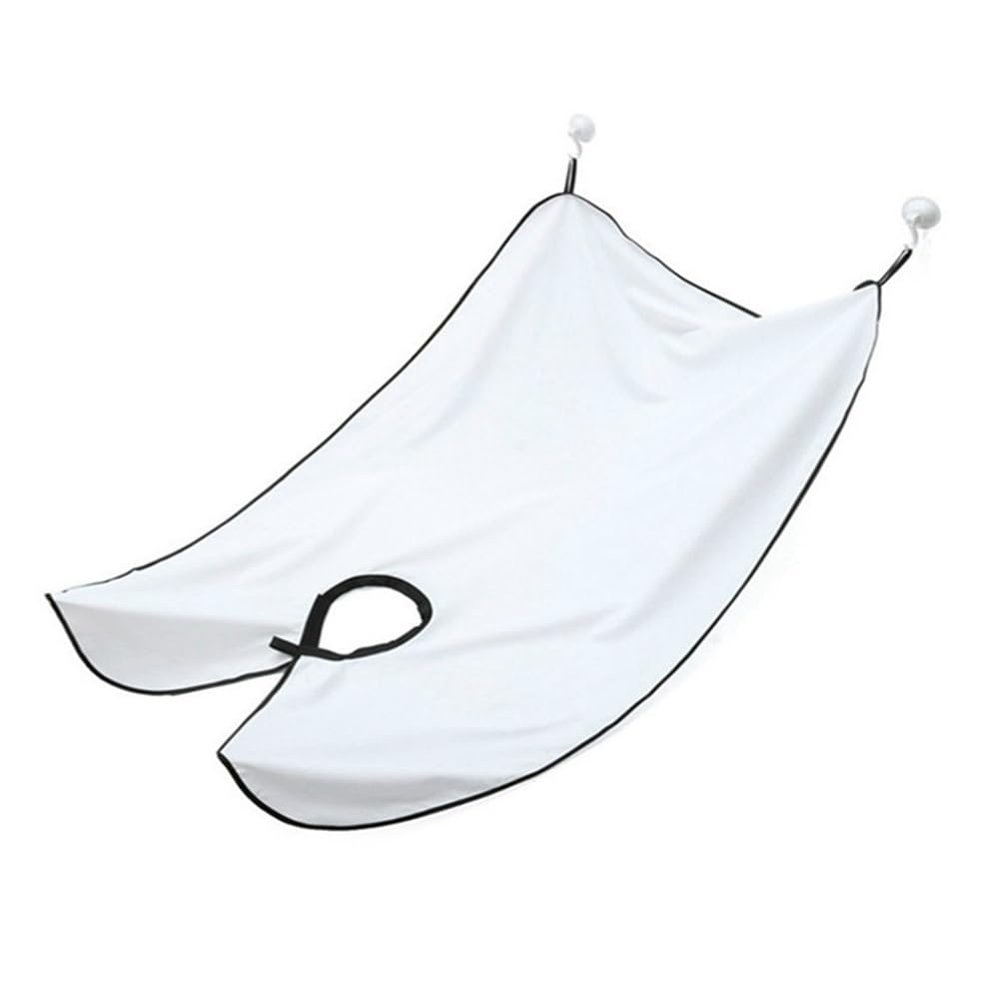 Aboiled 1PCS-Shaving Apron,Beard Hair Catcher for Men Shaving&Trimming Beard Cape Grooming Cloth Waterproof with Suction Cup B Easy Install