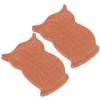 Alipis 2pcs Reusable Moisture Absorber for Storage Clay Owl Shaped Sugar Saver for Kitchen Jars Clay Moisture Absorption Saver for Container Baking view 1