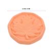 Homoyoyo Terracotta Brown Sugar Softener Disc Maple Leaf Shape Reusable Moisture Absorber for Food Containers Brown Sugar Saver Clay Keeper Maintains Softness and Freshness view 2
