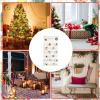 Yaztauho Christmas Countdown Calendar with Pockets,Reusable Holiday Home Wall Decoration,24 Days Countdown Calendar Storage Bag - for Chocolate Candy Toy Party Favors Treat view 4