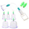 Abaodam Vacuum Cupping Set for Home Use, Thickened Plastic Cupping Cups Massage Therapy Tool to Improve Blood Flow, for Relaxation and Muscle Relief view 1