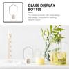 DECOMELODY Match Holder Bottles Matchstick Cloche Jars 125ml 2pcs Thickened Texture Glass Multifunctional Decorative Storage for Home Fireplace view 3