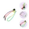 minkissy 3 Pcs Adjustable Mask Cords with Creative Glasses Hanging Rope and Plastic Polyester Mask Buckles Ropes Accessories for Everyday Use view 3