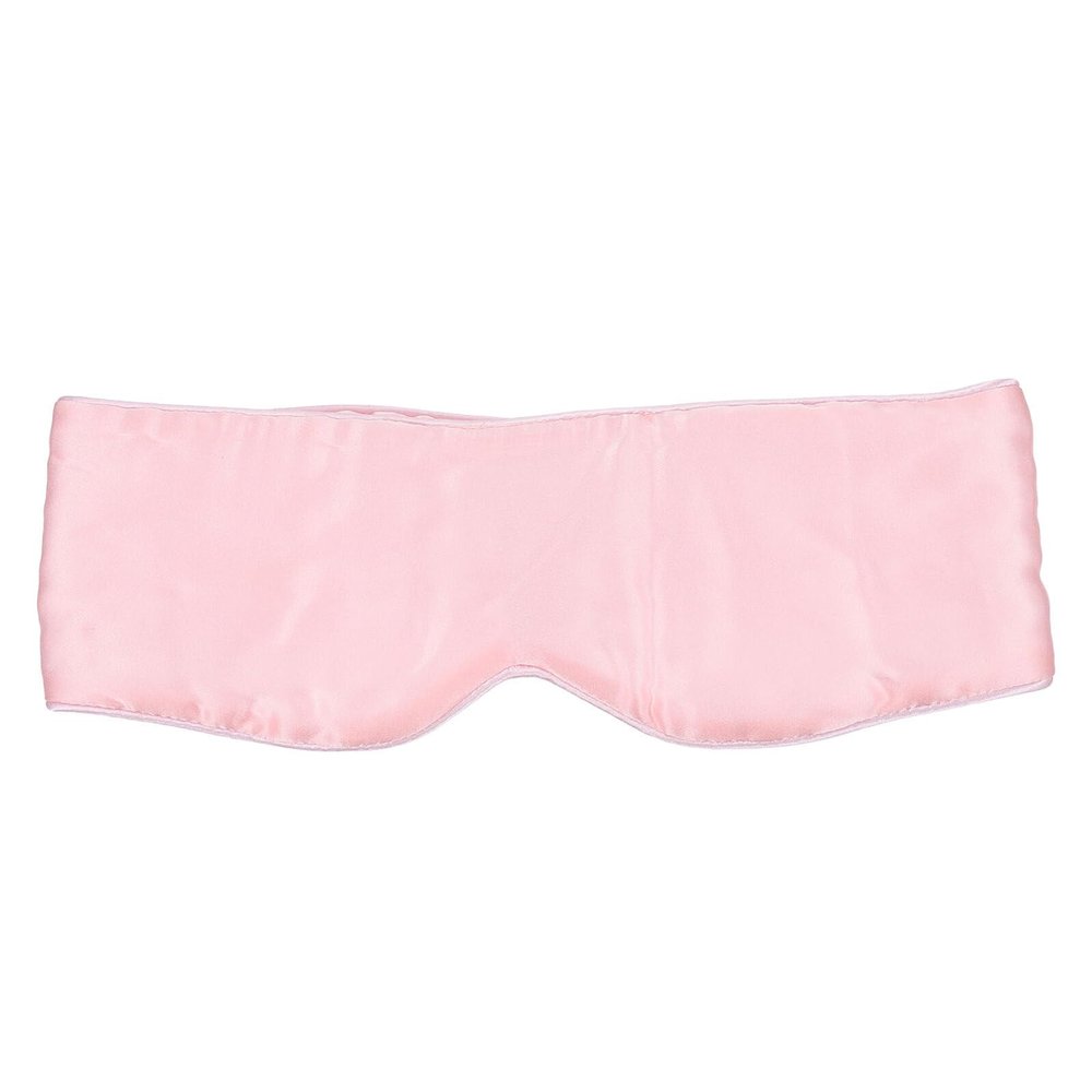 ibasenice Breathable Silk Eye Mask Portable Sleep Cover for Light Block and Eye Fatigue Relief Soft Full Coverage Sleeping Accessory for Travel and Relaxation