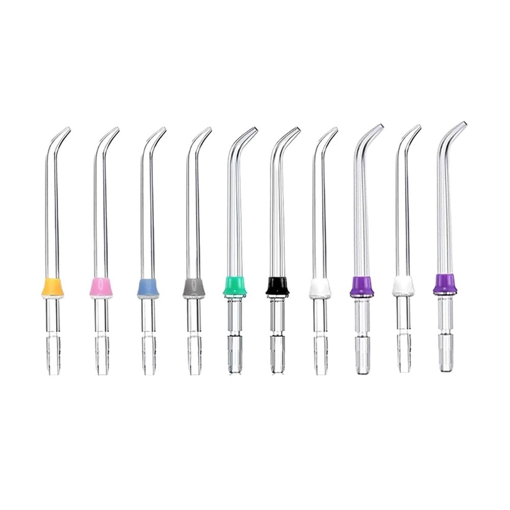 10PCS Classic Jet Replacement Tips, Compatible with Waterpik Water Flossers and Other Major Oral Irrigator Brands
