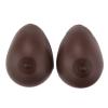Transgender Prosthetics for Crossdressers & Transgender People Realistic Imitation Breasts for Mastectomy Patients Soft & Comfortable Deep Skin Tone Prostheses,Self-Adhesive (L) view 1