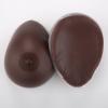 Transgender Prosthetics for Crossdressers & Transgender People Realistic Imitation Breasts for Mastectomy Patients Soft & Comfortable Deep Skin Tone Prostheses,Self-Adhesive (L) view 4