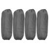 Ciieeo Oilproof Waterproof Forearm Protectors Long Protective Work Arm Sleeves Cover for Dishwashing Cleaning, Thickened Black Anti-stain Oversleeves 2 Pairs view 1