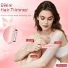 2 in 1 Hair Remover for Women with LED Display - 2026 Waterproof IPX7 Rechargeable Electric Body Trimmer - Great for Face, Armpits, Legs and Bikini Area (Pink) view 4