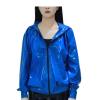 100% Latex Clothing Latex Jacket Casual Long Sleeved Hoodie Customizable Size and Color0.4MM,Women,XXL view 2
