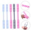 Beaupretty 5pcs Silicone Earmuffs Reusable Hooks for Adjustable Earband Extention Buckle Ear Random Color view 2