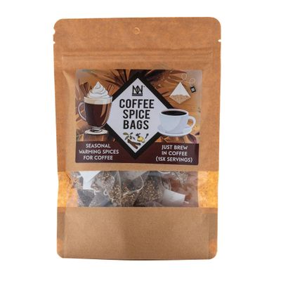 15 x Premium Spice Bags For Making Delicious Spiced Coffee.