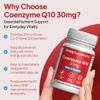 Coenzyme Q10 30mg | 120 Vegan Tablets | Up to 4 Months' Supply view 2