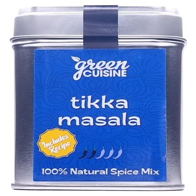 Tikka Masala Mix by Green Cuisine | 65g | 100% Natural Tikka Masala Curry Mix for the Novice or Experienced Cook