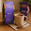 Harris & James Smooth Milk Hot Chocolate Flakes 45% Decadent Bean to Bar Luxury Hot Chocolate Flakes, Luxury Hot Cocoa, Luxurious Milky Treat with All Natural Ingredients (6 servings) view 3