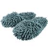 TOPPERFUN Washable Chenille Mop Slippers for Floor Cleaning Practical Reusable Sweeping Shoes for Home Use Soft Absorbent Non-slip Slippers for Dust Removal All view 1