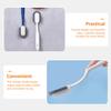 UTHCLO Household Cleaning Brush with Long Handle Non-slip Grip Soft Bristles Multifunctional Laundry and Shoe Washing Tool for Home Office Bathroom Garden Use view 2