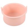 Housoutil Silicone Wax Warmer Liner 500cc Flexible Non-stick Waxing Bowl High Temperature Resistant Inner Pot for Wax Melting and Hair Removal Use, Pink view 1
