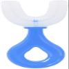 U Shape Toothbrush Manual Silicone Baby Toothbrush Mouth Mounted Oral Care Cleaning Tool BlueDurability view 1