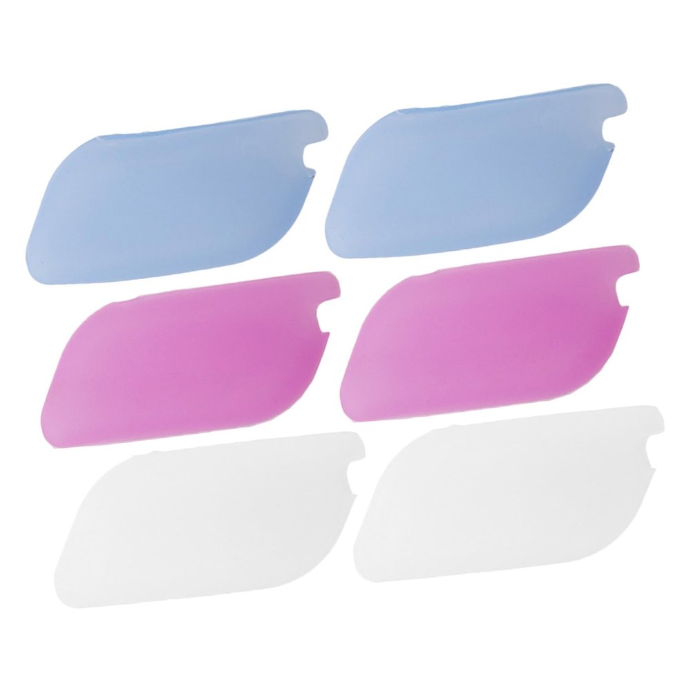 PAMINGONO 6pcs Silicone Toothbrush Covers for Travel and Home Use Compact Dustproof Toothbrush Head Caps Convenient to Take
