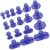 Healeved 18pcs Blue Auto Dent Puller Kit with Suction Cups Dent Removal Tabs and Puller Tool Set for Car Body Repair and Paintless Removal view 1