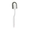 VICASKY Long-handled Plastic Cleaning Brush for Shoes and Bathroom with Nonslip Handle and Easy to Store Design, Effective for Washing Sneakers and Cleaning Awkward Places view 1