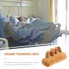 Ciieeo Finger Separator for Elderly with Palm Protector and Anti Finger Cushion for Hand Strengthening Beige Grip Bar for Patient view 3