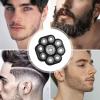 9-Head Shaver Replacement - Double-Ring Set | Universal Attachment for Electric Razors with Wet Or Dry Use | Extreme-Speed Head Providing Smooth Bald Shaving, Quick Grooming, and Efficient Daily view 2