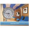 Accurate Temperature and Humidity Monitor for Indoor Sauna and Steam Room Use Wall Mounted Thermometer and Hygrometer view 2