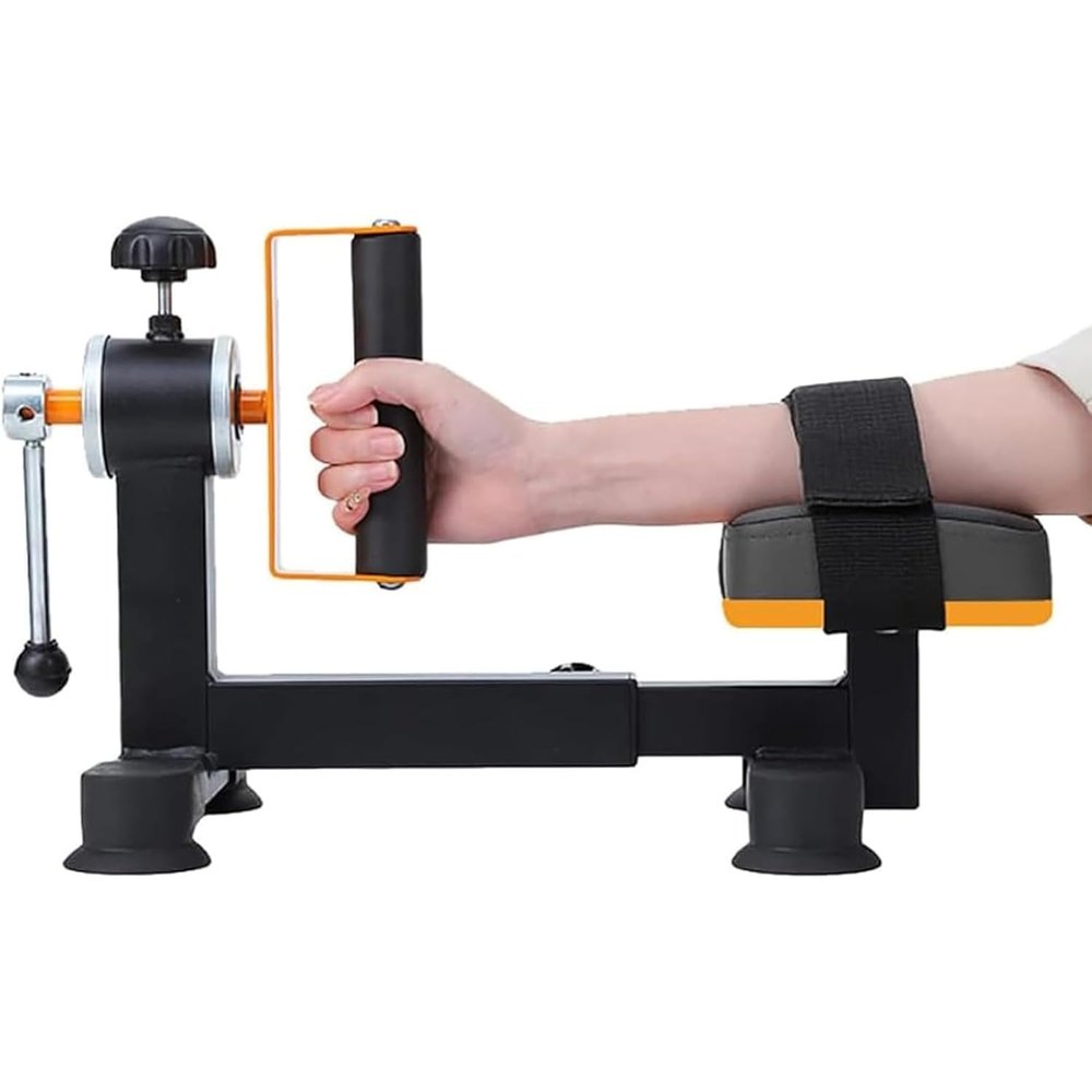 Arm Rehabilitation Trainer, Adjustable Resistance Rotary Trainer for Wrist and Elbow Recovery, Suitable for Stiff Arms and Hand Function Improvement