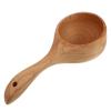 BESPORTBLE Wooden Sauna Ladle Bath Scoop Solid Beech Wood 22x4.5cm Small Multipurpose Water Dipper for Bathing and Sauna Use view 1