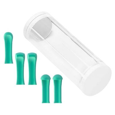 IMIKEYA Silicone Ear Pick Spoon Tips for Ear Cleaning Replaceable Spoon Covers for Wax Removal for Home Use