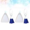 Gadpiparty 2 Sets Mini Broom Cleaner Cage Cleaning Tool Portable Plastic Hand Brooms for Hamsters Cats Pet's Cage Narrow Space Cleaning Random Color view 3