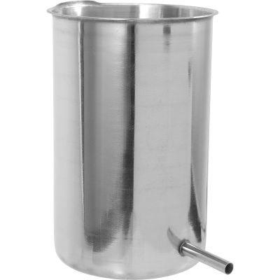 IWOWHERO Stainless Steel Bucket Hanging Metal for Home Use Convenient Cleaning Tool