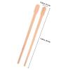 Gatuida 100PCS Single Use Wooden Wax Sticks Oval Body Hair Removal Wax Applicators for Nose, Eyebrow, and Personal Care Waxing Spa and Home Use view 2