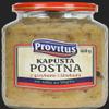 Provitus Traditional Polish Sauerkraut with Mushrooms and Plums, Kapusta Postna, 660g Glass Jar view 1