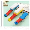 YARNOW 6pcs Household Shoe and Clothes Cleaning Brushes with Flexible Plastic Bristles, Sturdy Design That Will Not Break Clothes Or Shoes, for Bathroom and Kitchen Use view 2