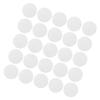 Housoutil Food Grade Plant Fibre Drying Sheets 100pcs round 4cm Film Moisture Absorbers for Food Storage Jars Biscuit and Snack Desiccant Slices for Indoor Use view 1
