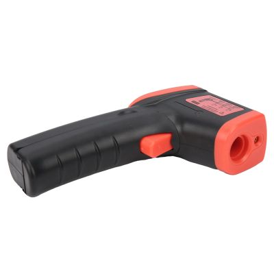 Irfora HW600 Infrared Digital Thermometer, Portable, Lightweight, LCD Display with Backlight, -50~600C, Non Temp Measuring Thermometer, Non-Touch Gun Type Thermometer for HVAC, Cooking, (Red)