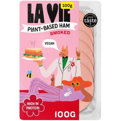 Plant-Based Smoked Vegan Ham Lavies 100g (1x100g)