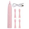 BAZEITFLOW Cartoon Electric Toothbrush Rechargeable for Deep Cleaning Gentle Gums Pink Portable Household Toothbrush view 1