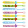 VICASKY 2 Sets Boy Girl Toothbrush Boy Girl Soft Bristles Gentle Cleaning and Toothbrush Number Handle for Ages view 1