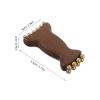 NOLITOY Massager Device Massage Manual and Brass with Sandalwood Beads Facial, Portable Verawood Tool for Care Relaxation Sculpting Face Neck Skin On-the-go view 2