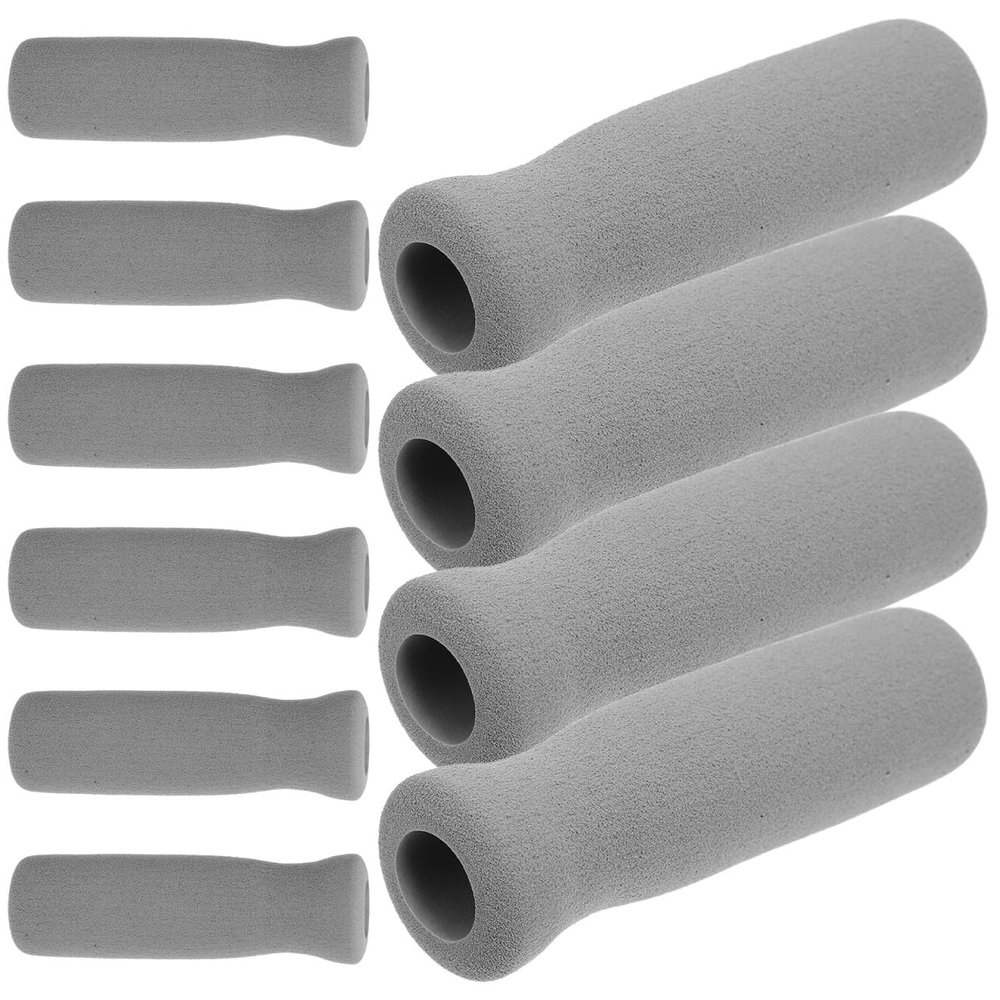 Anneome 10pcs Eva Foam Cane Handle Sleeve Cushion Non-Slip Grip for Walking Sticks Ergonomic Hand Cushion Cover