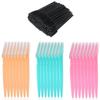 24Pcs Eyebrow Razors Shaper & 50Pcs Brow brushes,Safety Facial Hair Remover Face Shaver Trimmer, Exfoliating Dermaplaning Tool for Women and Men view 1